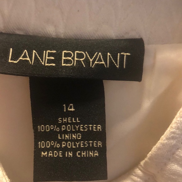 Lane Bryant Jacket/blazer in textured ivory sz 14 - Picture 4 of 8